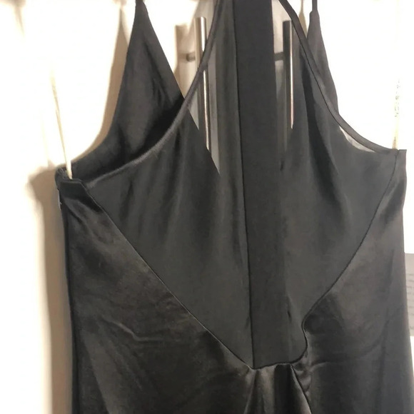 HALSTON Evening Collection Black Dress - Picture 4 of 8